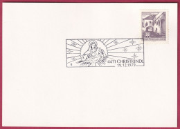 Österreich Sonderstempel Auf Karte, 4411 Christkindl 19. 12. 1979 - Covers & Documents