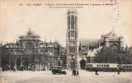 FRANCE - Paris - Vue Générale Sur L'église Saint Germain L'Auxerrois - à Gauche De Mairie - Carte Postale Ancienne - Iglesias