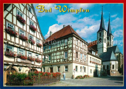 73179911 Wimpfen Bad Marktplatz Stadtkirche Fachwerk Wimpfen Bad - Bad Wimpfen