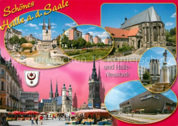 73179394 Halle Saale Stadtansichten Halle Neustadt Halle Saale - Halle (Saale)