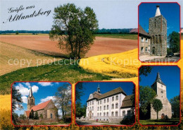 73179314 Altlandsberg Landschaft Storchenturm OT Seeberg Kirche Rathaus Altlands - Altlandsberg