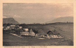 FRANCE - Saint Hilaire Du Touvet - Vue Sur Le Village Et Le Mont Blanc - Carte Postale Ancienne - Saint-Hilaire-du-Touvet