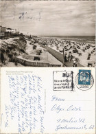 Ansichtskarte Wangerooge Meer Strand U. Promenade 1965 - Wangerooge