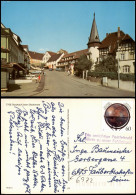 Ansichtskarte Stockach Ortsansicht; Straßen Partie Mit Litfaßsäule 1980 - Stockach