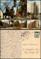 Bergedorf-Hamburg Windmühle, Hochhäuser, Kirche - Lohbrügge Nord 1970 - Bergedorf