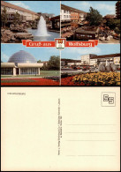 Ansichtskarte Wolfsburg Mehrbild-AK Mit 4 Orts-/Stadtteilansichten 1970 - Wolfsburg