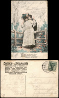 Ansichtskarte  Liebes Gedicht; Künstlerkarte Mit Liebespaar Romantik 1907 - Philosophie & Pensées