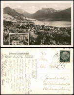 Ansichtskarte Schliersee Mesnerwirt - Löwenbräustüberl, Stadt - 2 Bild 1934 - Schliersee