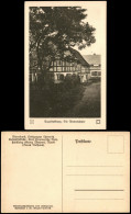 Ansichtskarte Augustusburg Erzgebirge Straßenpartie An Den Weberhäusern 1924 - Augustusburg