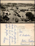 Postcard Schwenburg Svendborg Hafen, Havnen - Straße 1960 - Dänemark