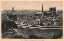 FRANCE - Paris - Perspective Sur Notre Dame - Carte Postale Ancienne - Piazze