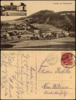 Waltersdorf-Großschönau (Sachsen) Lausche   U. Gesellschaftshaus 2 Bild 1921 - Grossschönau (Sachsen)