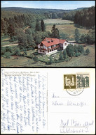 Ansichtskarte Laubach (Hessen) Luftbild Hotel Und Pension Waldhaus 1966 - Laubach