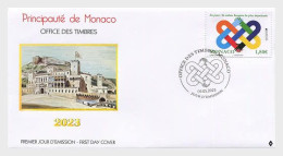 Monaco 2023 Europa CEPT Peace FDC - 2023