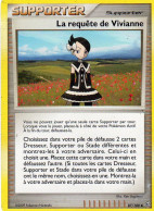 Carte Pokemon 87/100 La Requete De Viviane 2009 - Autres & Non Classés