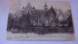 09 CHATEAU DE LERAN 1903 PROPRIETE DUC DE LEVIS MIREPOIX - Otros & Sin Clasificación