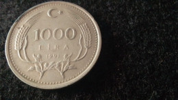 TÜRKİYE - 1991-    1000  LİRA - Turquie