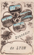 FRANCE - Lyon - Souvenir De Lyon - Multivues - Colorisé - Carte Postale Ancienne - Otros & Sin Clasificación