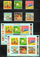 China Hong Kong 2015 Chinese And Foreign Folklore (stamps 6v+ Paper MS/Block+ S/A MS/Blcok) MNH - Unused Stamps