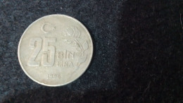 TÜRKİYE - 1999-    25 000  LİRA - Turquie