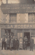 41-BLOIS-CARTE-PHOTO- MAISON PEGNARD LA MODERNE - RUE GALLOIS, ETABLISSEMENT DE VOITURE - Blois