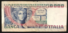 50000 Lire Volto Di Donna 23 10 1978 Bb Naturale  LOTTO 341 - 50000 Liras