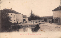 37-SAINT-CYR-SUR-LOIRE- LE PONT DE LA MOTTE ET PLACE DES PÂTIS - Saint-Cyr-sur-Loire