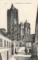 FRANCE - Vue Générale De La Cathédrale De Bourges - Vue D'ensemble De Différents Maisons - Carte Postale Ancienne - Bourges