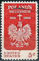 United States 1966 - Mi 904 - YT 806 ( Poland Millenium : Polish Eagle ) - Gebraucht