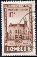 Luxembourg 1936 Single Stamp For Federation Internationale De Philatelie, FIP - Philatelic Week In Fine Used - Used Stamps