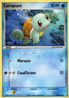 Carte Pokemon 63/100 Carapuce 50pv 2007 - Altri & Non Classificati