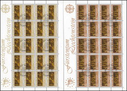 866-867 Europa. Europäisches Jahr Der Musik 1985, Kleinbogen-Satz ESSt - Used Stamps