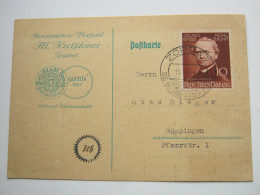 DANZIG , 1939 , Firmenkarte Aus ZOPPOT Vom  15.9.1939 , Rs . Viel Text - Covers & Documents