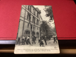 SAPEURS POMPIERS De La Ville De PARIS. Éditeur N.d.  3/24 - Sapeurs-Pompiers