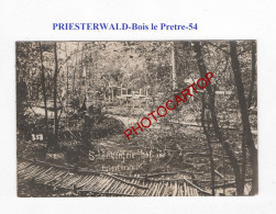 PRIESTERWALD-Bois Le Pretre-Tombes Allemandes-Cimetière-CARTE PHOTO Allemande-GUERRE 14-18-1 WK-FRANCE-54- - Soldatenfriedhöfen