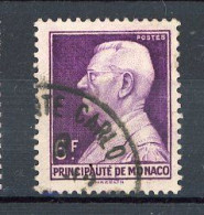 MONACO - Yv. N° 304 (o) 6f Louis II Cote 2,5 Euro BE  2 Scans - Oblitérés