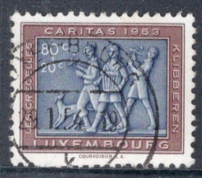 Luxembourg 1953 Single Stamp For Luxembourg Folklore In Fine Used - Gebraucht