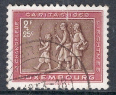 Luxembourg 1953 Single Stamp For Luxembourg Folklore In Fine Used - Gebraucht