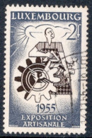 Luxembourg 1955 Single Stamp For National Handicraft Exposition In Fine Used - Usados