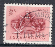 Luxembourg 1955 Single Stamp For Luxembourg Folklore In Fine Used - Usados