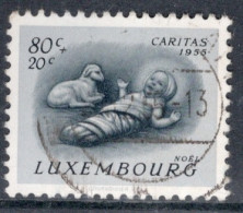 Luxembourg 1955 Single Stamp For Luxembourg Folklore In Fine Used - Gebraucht