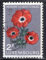 Luxembourg 1956 Single Stamp For Mondorf-les-Bains Flower Festival In Fine Used - Usados