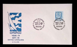 CL, Lettre, FDC, Suomi-Finland, Helsinki-Helsingfors, 2-2-79, International Boat Show - Cartas & Documentos