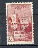 MONACO - Yv. N° 310B  (o)  8f  Vues Cote 2,55 Euro BE  2 Scans - Usati