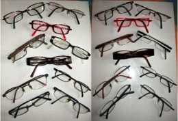 Lot De 10 Anciennes Montures De Lunettes Pour Théâtre Ou Cinéma _Dlu026 - Glasses