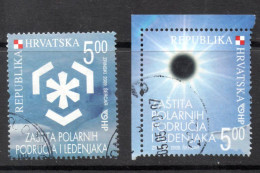 Croatia 2009, Used,  Michel 897 - 898 From Bl 34, Protection Of Polar Regions And Glaciers - Croazia