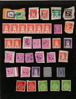 Australia Lot 54 Mint And Used Duty Stamps (37) - Lots & Kiloware (mixtures) - Max. 999 Stamps