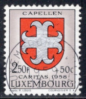 Luxembourg 1958 Single Stamp For Cantons In Fine Used - Usados