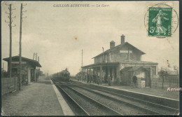 Gaillon-Aubevoye - La Gare - Cl. Bertran, Accard Edit. - Voir 2 Scans & Descriptif - Aubevoye