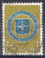 Luxembourg 1958 Single Stamp For The 10th Anniversary Of NATO In Fine Used - Gebruikt